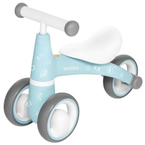 Tricicleta Skiddou Berit Ride-On, Sky High, Bleu - imagine 2
